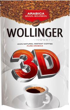 Кофе WOLLINGER 3D 75гр. кристал.