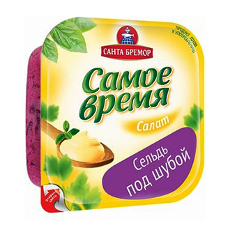 Салат сельдь под шубой 150г