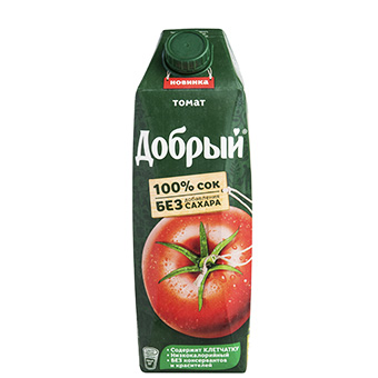Сок Добрый томатный 1л