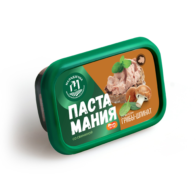 Паста мания со вкусом грибы-шпинат 150 гр