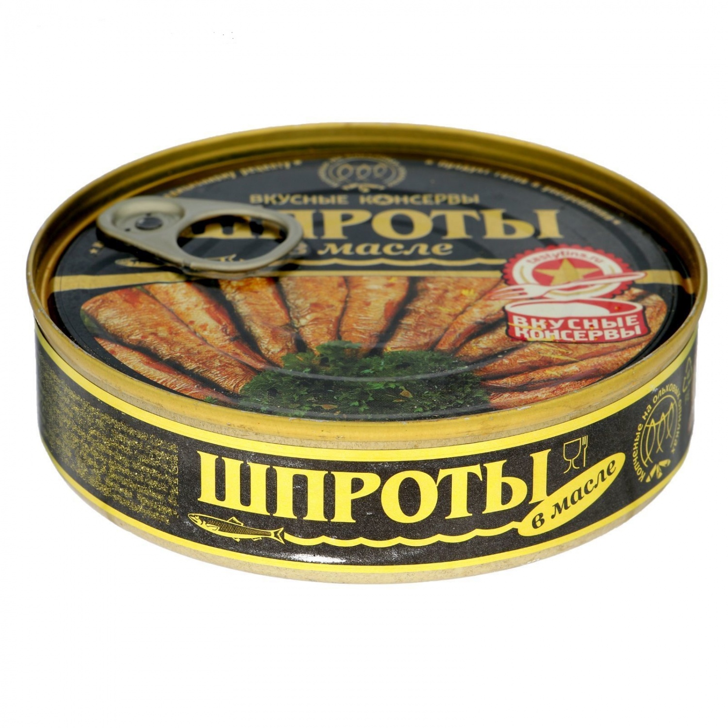 Рыбные консервы "Шпроты" в масле 160 гр