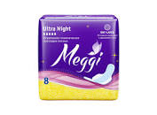 Прокладки "Мегги" ультра ночные 8 шт