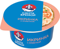 Рыбное изделие  "Икринка " с икрой и креветкой  150 гр