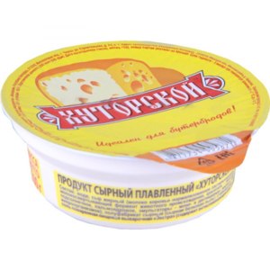 Сыр плавленный Хуторской сливочный 50% 140г.