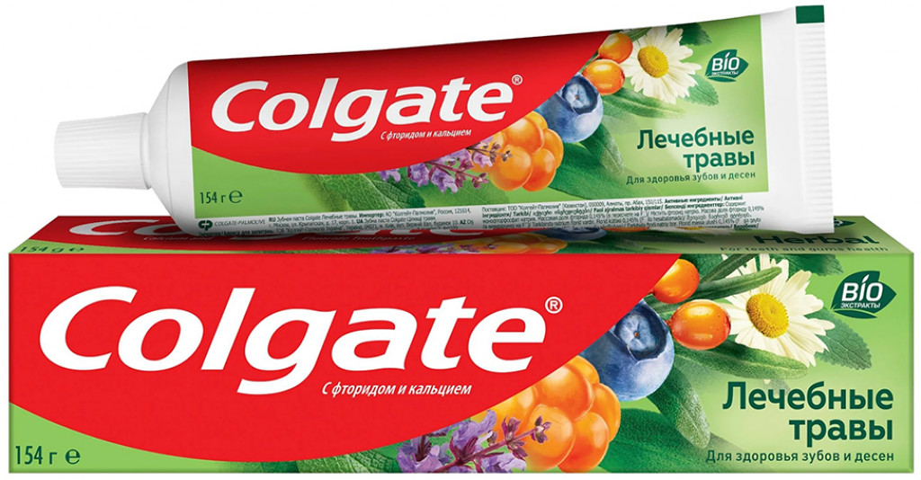 Зубная паста Colgate лечебные травы 154 гр 