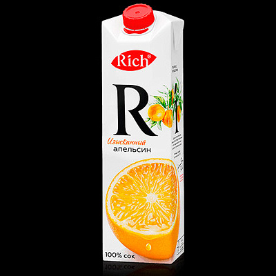 Сок Rich  апельсин 1 л