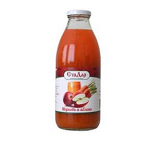 Нектар  морковно-яблочный 0,73 ст.б
