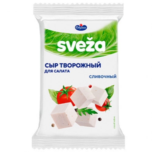 Сыр творожный для салата сливочный SVEZA 100 гр