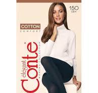 Колготки женские CONTE ELEGANT COTTON 150 ден р.3