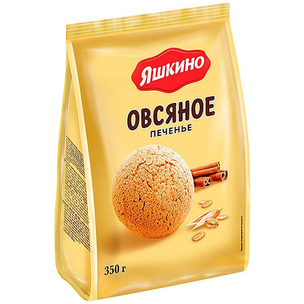 Печенье Овсяное Яшкино 350г.