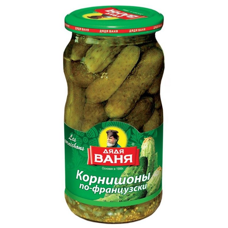 Крнишоны по- французски 460г.