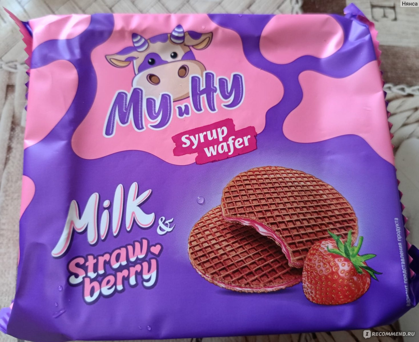 Вафли сиропные МУ-НУ 120 гр